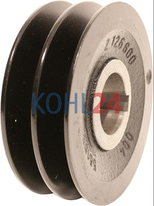 Riemenscheibe für Lichtmaschine der 0120689...-Serie Bosch 1126600589 Original Bosch